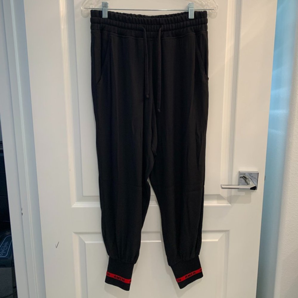 Amen Black Joggers